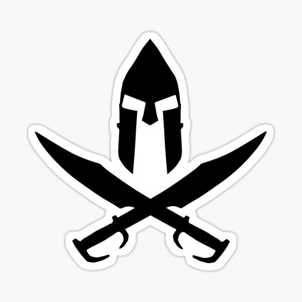 Item preview, Spartan cross bones designed and sold by dtkindling.