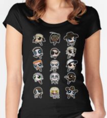 The Walking Dead Puffs Parody Women's Fitted Scoop T-Shirt