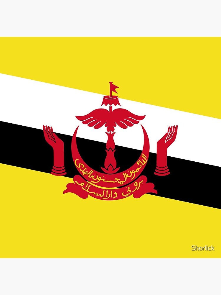 Aperçu de l'œuvre Drapeau de Brunei créée et vendue par Shorlick