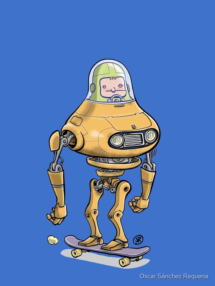 Skateboard robot by oscarsanchez