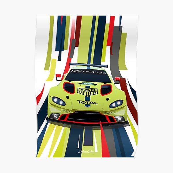Aston Martin Vantage GTE Poster