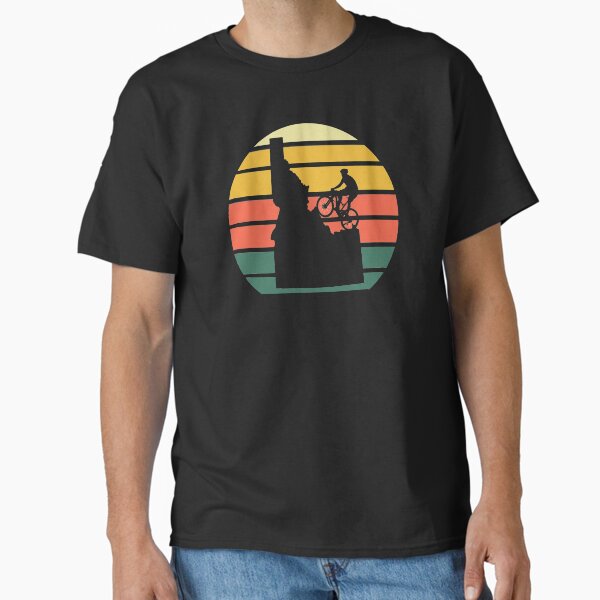 Item preview, Vintage Sunset Retro Wilderness Map Idaho Mountain Biking designed and sold by AlaskaCC.
