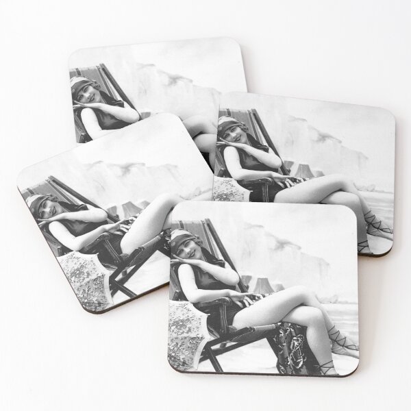 Item preview, Attractive woman from the 20s on the beach designed and sold by Francois Richet.