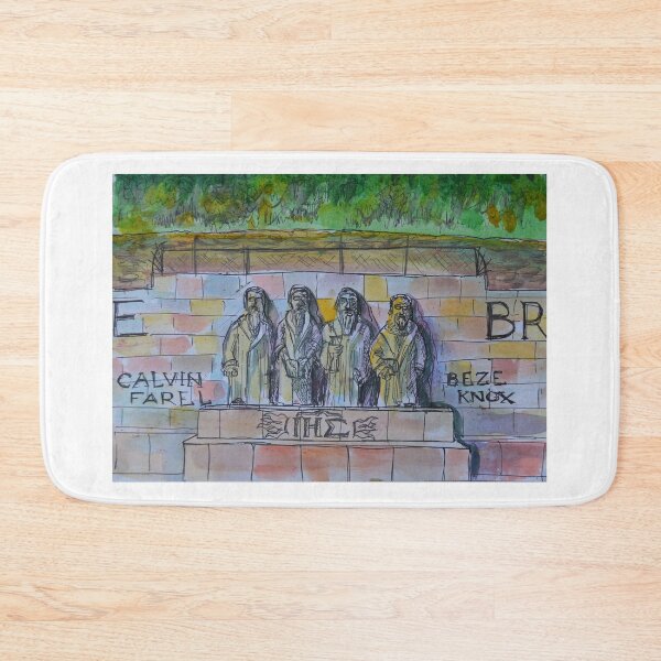 Item preview, Watercolor Sketch - Reformation Wall, Geneva 2014 designed and sold by Igor Pozdnyakov.