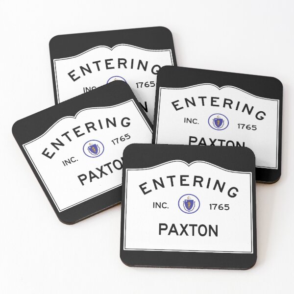 Item preview, Entering Paxton Massachusetts - Commonwealth of Massachusetts Road Sign  designed and sold by NewNomads.