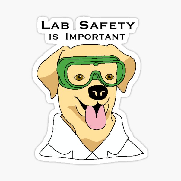 Item preview, Lab Safety Dog designed and sold by abby639.