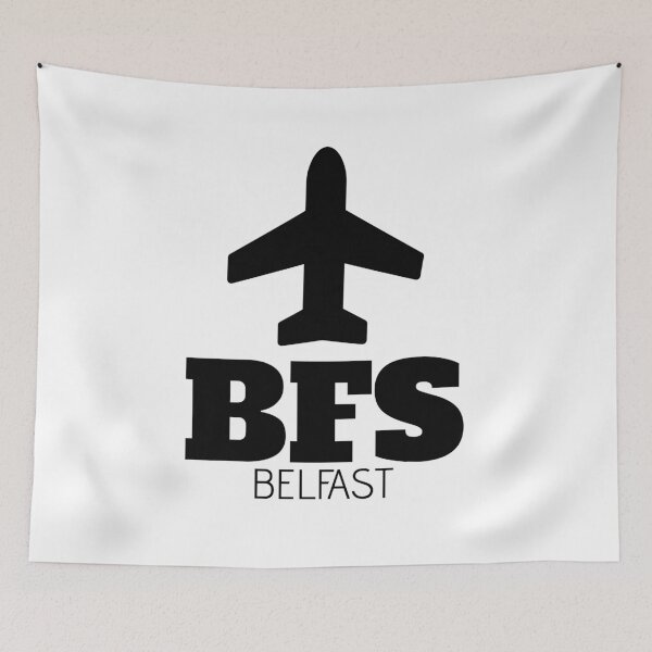 Item preview, BFS - Belfast Airport Code Souvenir designed and sold by juvajay.