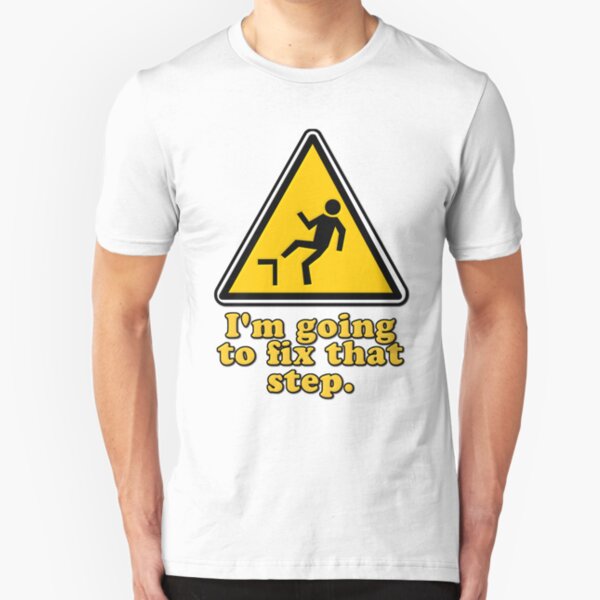 Ich werde diesen Schritt beheben Slim Fit T-Shirt