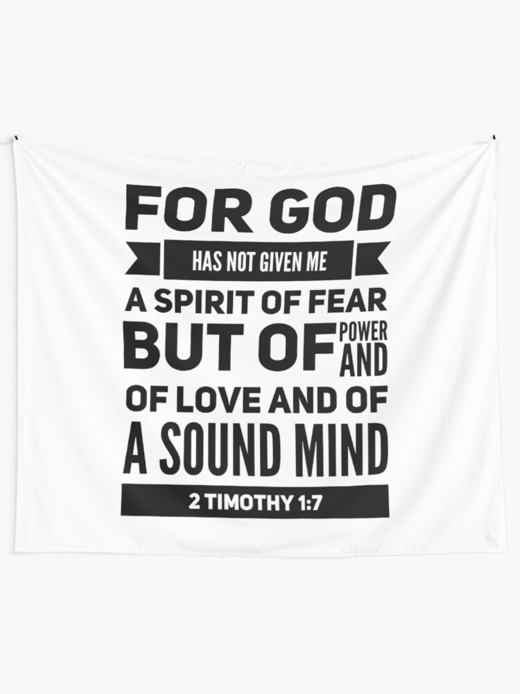 sound mind 2 timothy