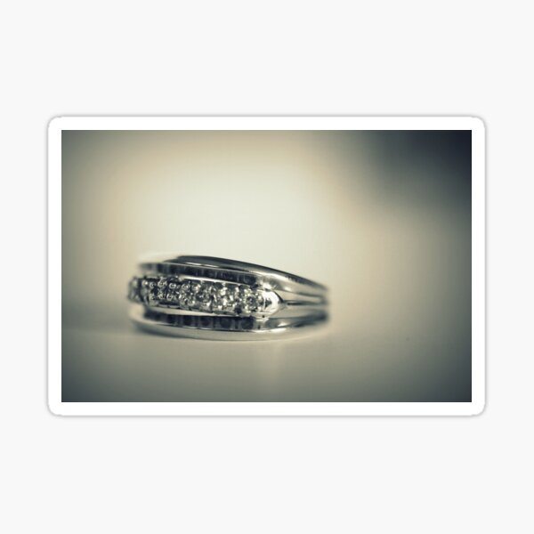 Diamond Wedding Ring Sticker