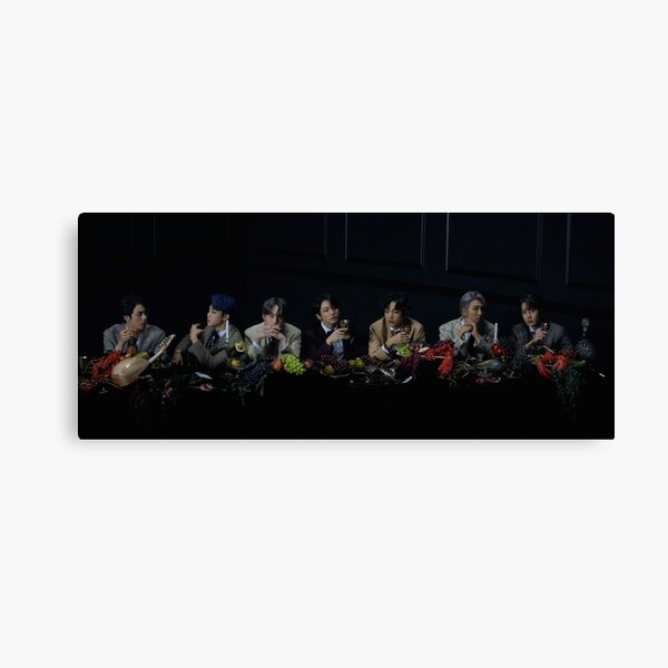 CARTE DE L'ÂME: 7 - BTS Concept Photo Version 3 Impression sur toile