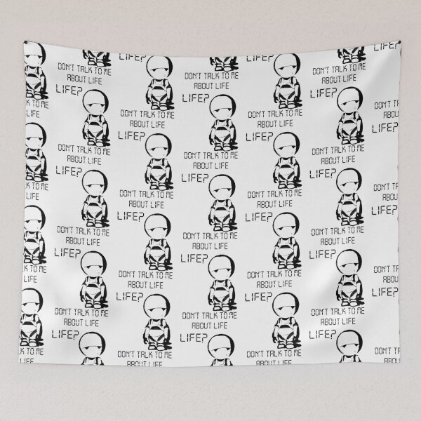 Item preview, Paranoid Android designed and sold by Roxxy Rolla.