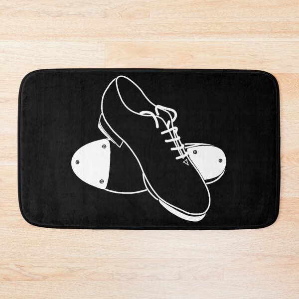 Item preview, Tap Shoes - Drawn in white line.  designed and sold by Jocelyn Sperduto Art.
