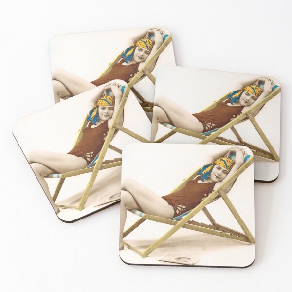 Item preview, Attractive woman from the 20s on the beach designed and sold by Francois Richet.
