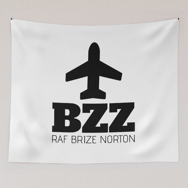 Item preview, BZZ - RAF Brize Norton Airport Code Souvenir designed and sold by juvajay.