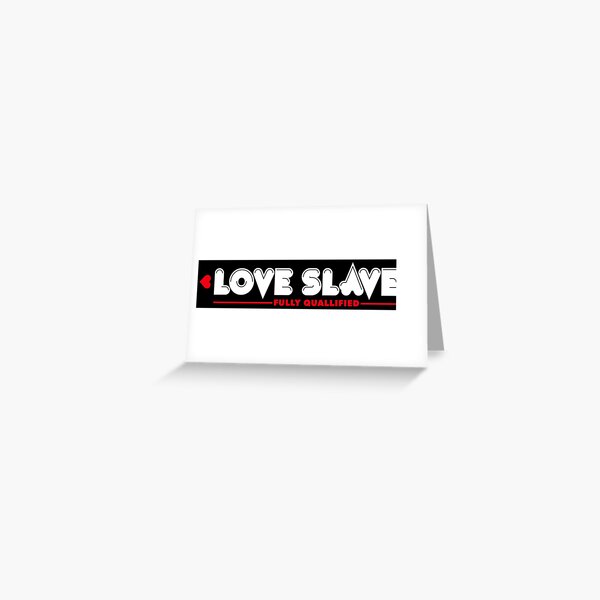 Love Slave (red white)