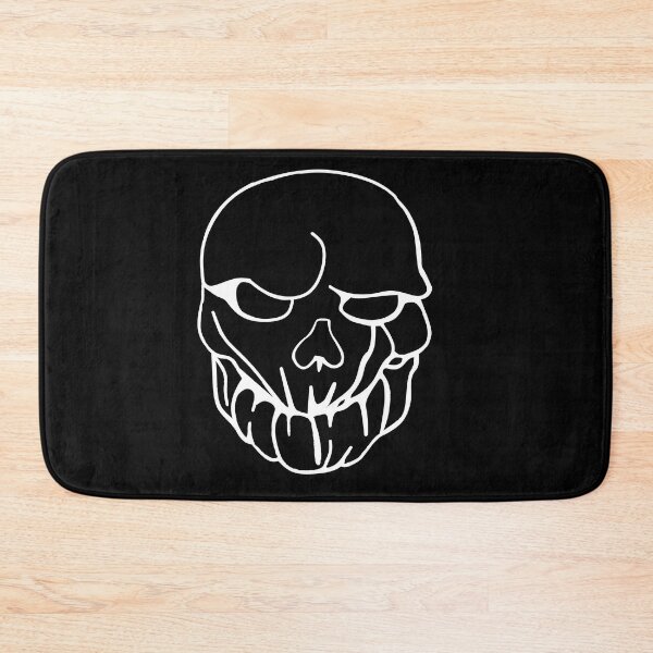 Item preview, White Pumpkin Head Skull designed and sold by Trace1234.
