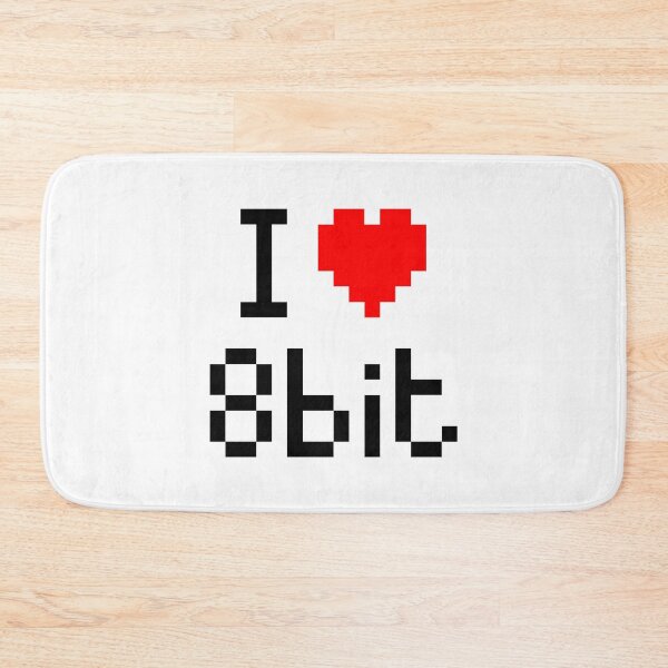 Item preview, I Love 8bit (black) designed and sold by Electric Fairy.