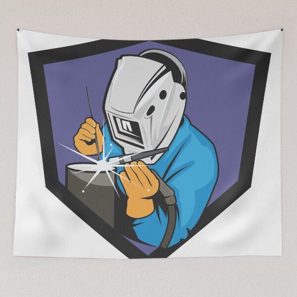 Item preview,  Welder Working designed and sold by GasparArts.