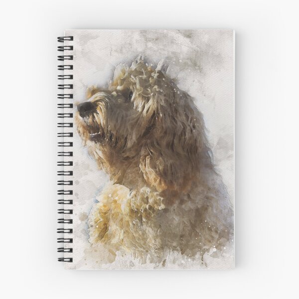 Item preview, Cute cockapoo  watercolour effect designed and sold by Gerald Waters.