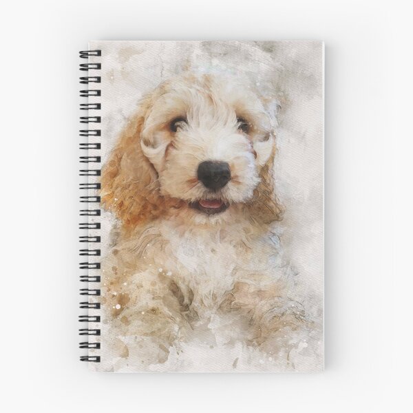 Item preview, Cute cockapoo watercolour effect designed and sold by Gerald Waters.
