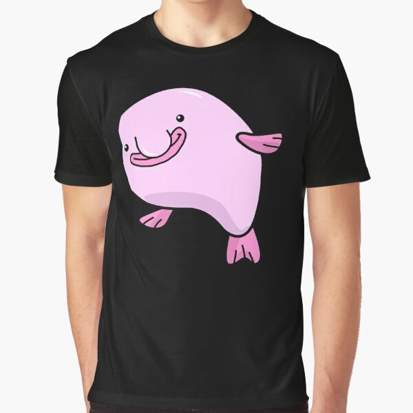  Blobfish The Underwater Mascot Cute Blobfish Long Sleeve  T-Shirt : Clothing, Shoes & Jewelry