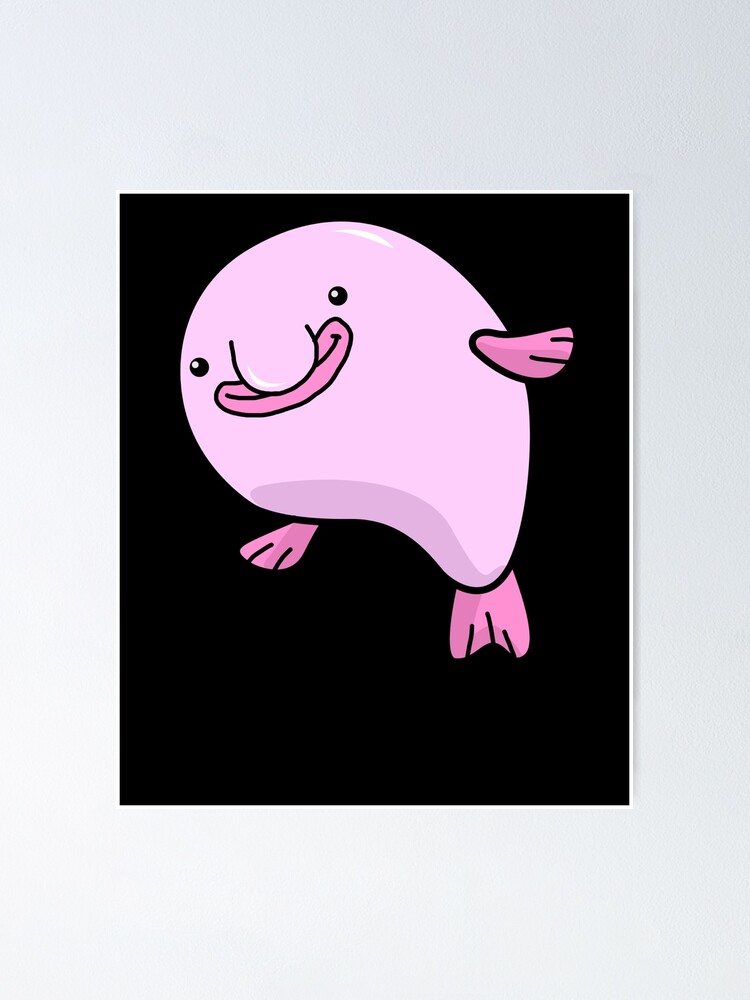 Funny Blobfish Gift Girls Boys Underwater Blobfish Postcard for Sale by  DSWShirts