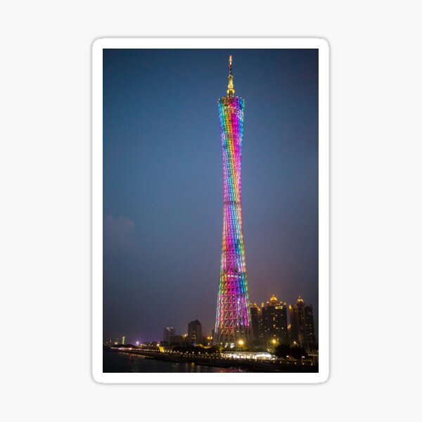 Canton Tower Guangzhou Sticker