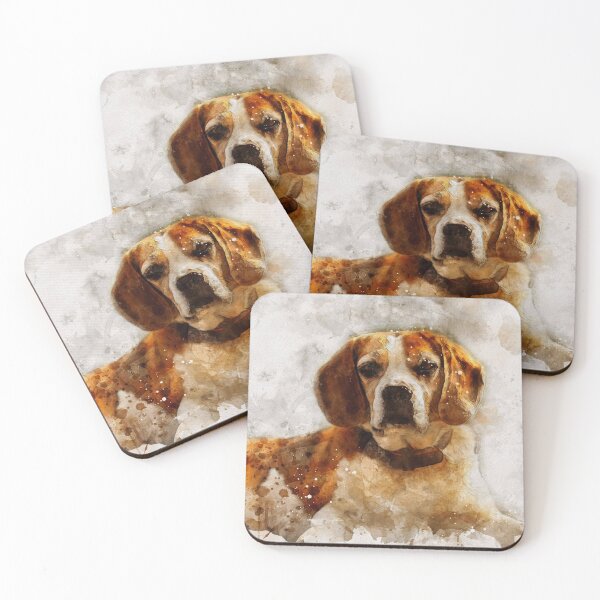 Item preview, Cute Beagle  watercolour effect designed and sold by Gerald Waters.