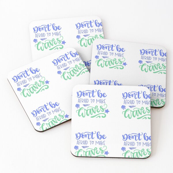 Item preview, don't be afraid to make waves  designed and sold by Alyson Zeller.