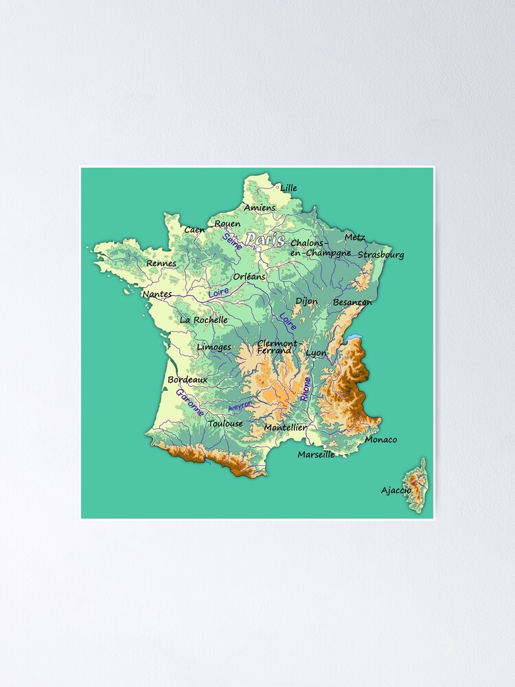 Poster - Political World - 103 x 74 cm | Maps International (French)