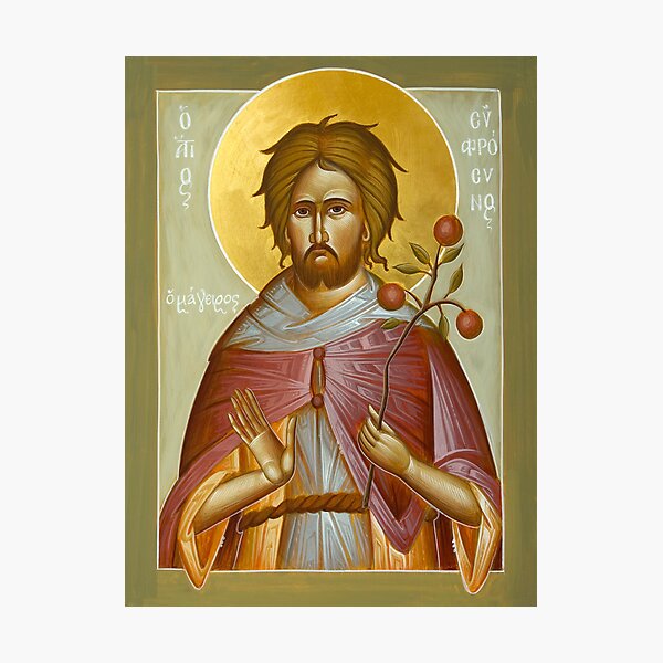 St Euphrosynos the Cook Photographic Print