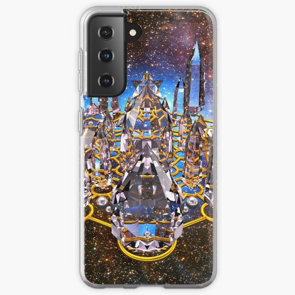 Pleiadian Crystal Stargate Grid Samsung Galaxy Soft Case