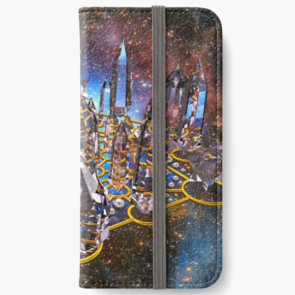 Pleiadian Crystal Stargate Grid iPhone Wallet