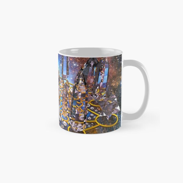 Pleiadian Crystal Stargate Grid Classic Mug