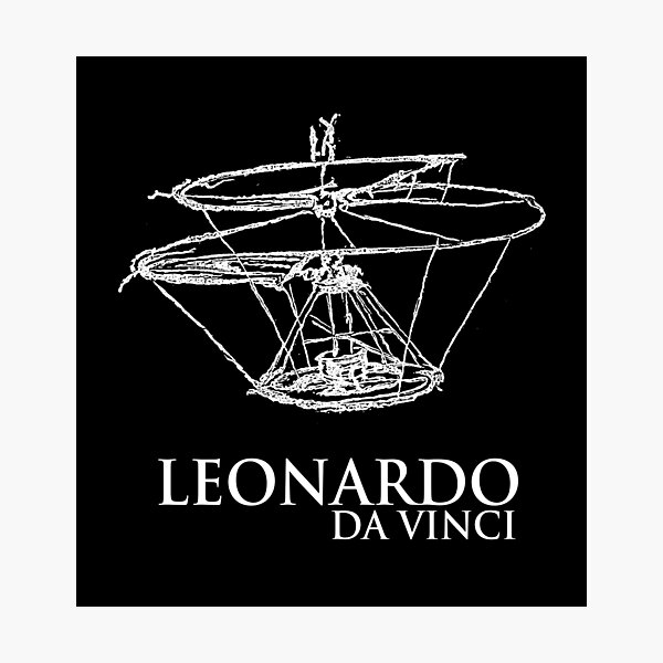 Item preview, Leonardo DaVinci designed and sold by pablopcb.