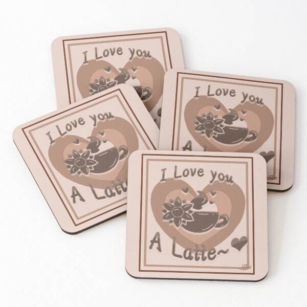Item preview, Love You A Latte designed and sold by MynnuB.
