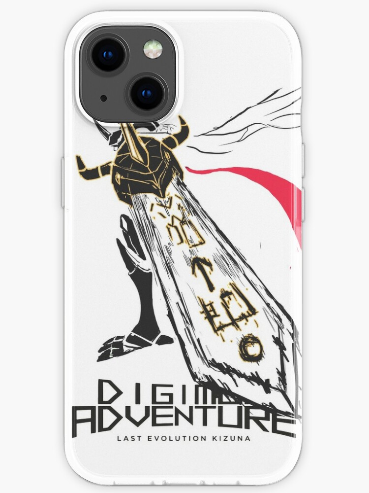 Digimon Omnimon Omegamon Zwart Last Evolution Kizuna iPhone Case