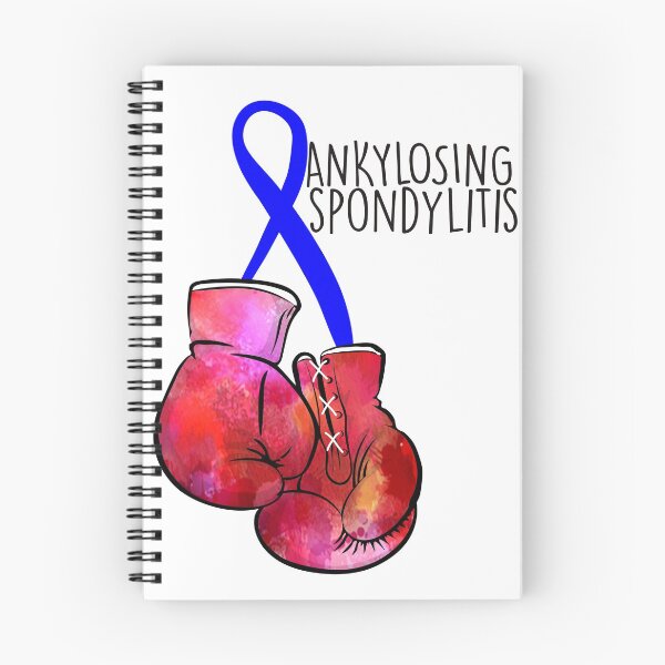 Item preview, Ankylosing Spondylitis Fighter (black) designed and sold by spoonie-species.