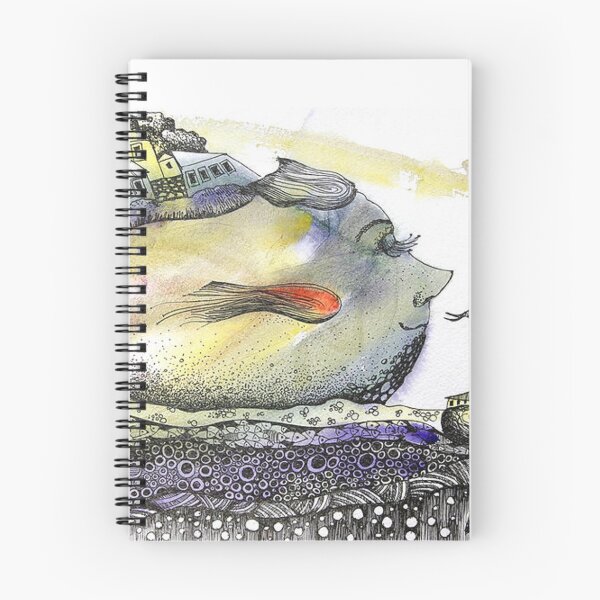 Item preview, Fish with Town designed and sold by olgagrebennik.