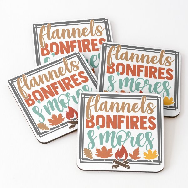 Item preview, Flannels Bonfires S'mores designed and sold by Trendy Store.