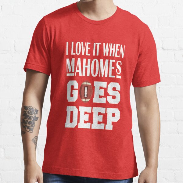 funny Fantasy football mahomes shirt, i love it when mahomes goes