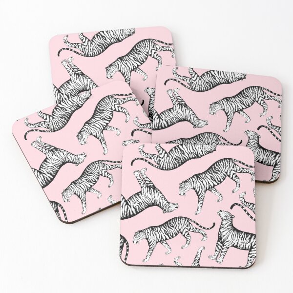 Item preview, Tigers (Pink and White) designed and sold by illucalliart.