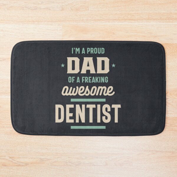 Item preview, Proud Dad Awesome Dentist Job Title Gift designed and sold by cidolopez.