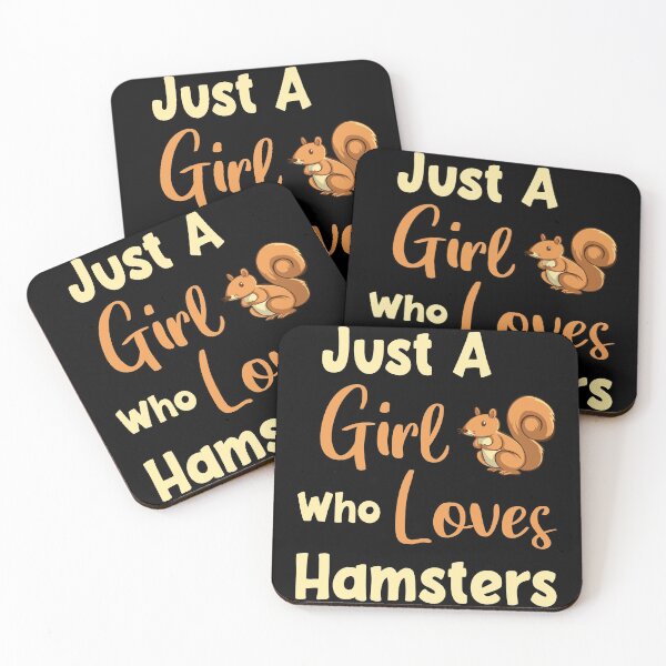 Item preview, Just A Girl Who Loves Hamsters designed and sold by saechla.