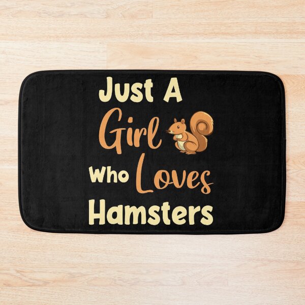 Item preview, Just A Girl Who Loves Hamsters designed and sold by saechla.