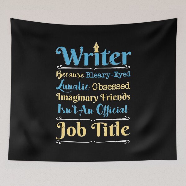 Item preview, I am Writer Author funny Writers Gift designed and sold by phskulmshirt.