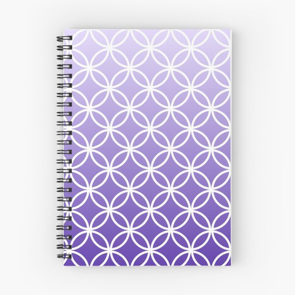 Item preview, Lavender Ombre Lattice Circles designed and sold by ImageNugget.