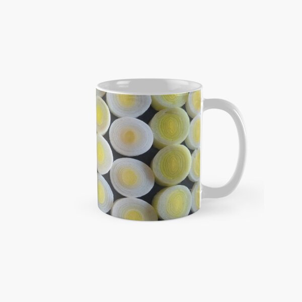 Pattern of leeks-tall mug Classic Mug
