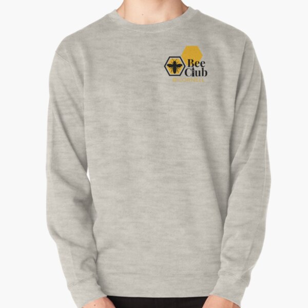 sweater with bee logo